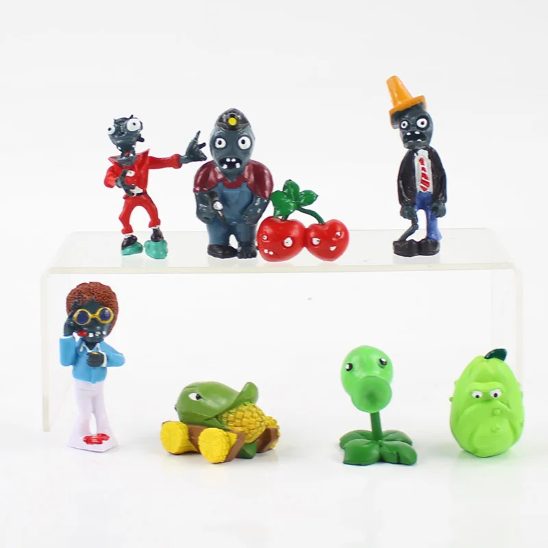 14 styles Plants vs Zombies PVZ Toy Plants Zombies PVC Action Figures Toy Doll Set for Collection Party Decoration - Цвет: Style 3