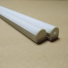 Хорошее качество м/шт. 2,5 40 шт./лот светодио дный светодиодный профиль 2,5 м длинный алюминиевый профиль с прозрачной/светодио дный молочной крышкой Светодиодные полосы