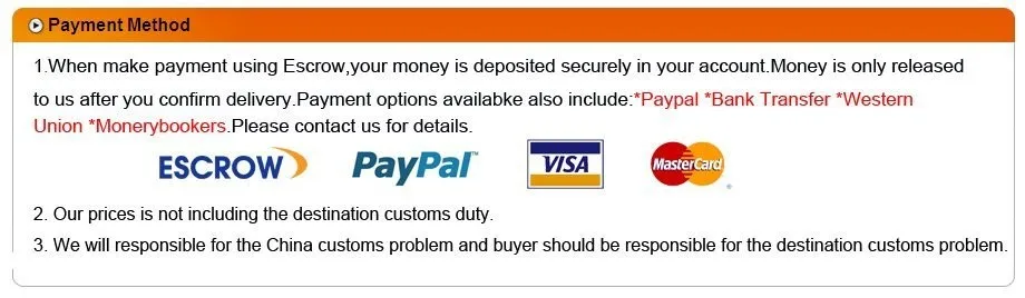 payment method