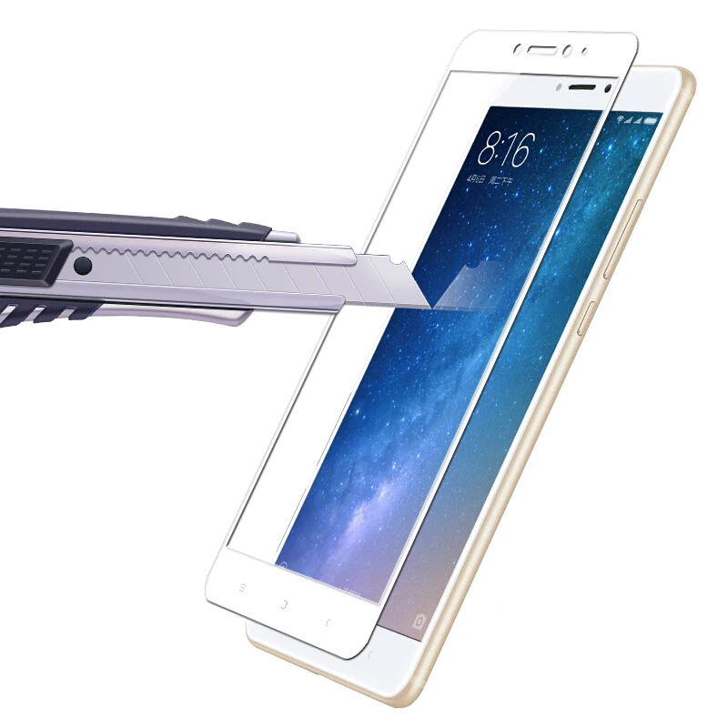 Закаленное стекло Mofi для Xiaomi mi max2 защита экрана закаленное xiaomi max 2 полноразмерная