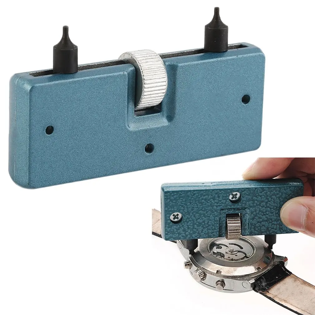 

Watch Opener Adjustable Back Case Opener Cover Remover Screw Watchmaker Open Battery Change Watch Repair Tool Kit