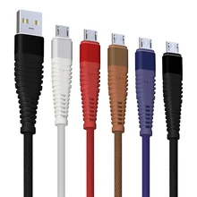 3FT Micro USB кабель для быстрой зарядки для samsung Galaxy S7 S6 S5 S4 Xiaomi Huawei Android телефона передачи и синхронизации данных Зарядное устройство Шнур