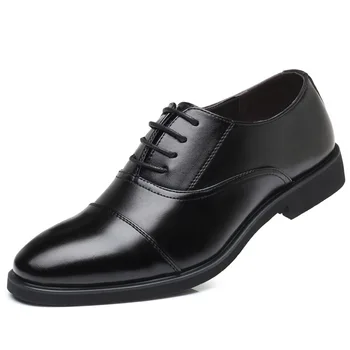 

Men Formal Shoes Men Spring Leather Social Fashion Brand Office Elegant Men Shoes #MS8116116
