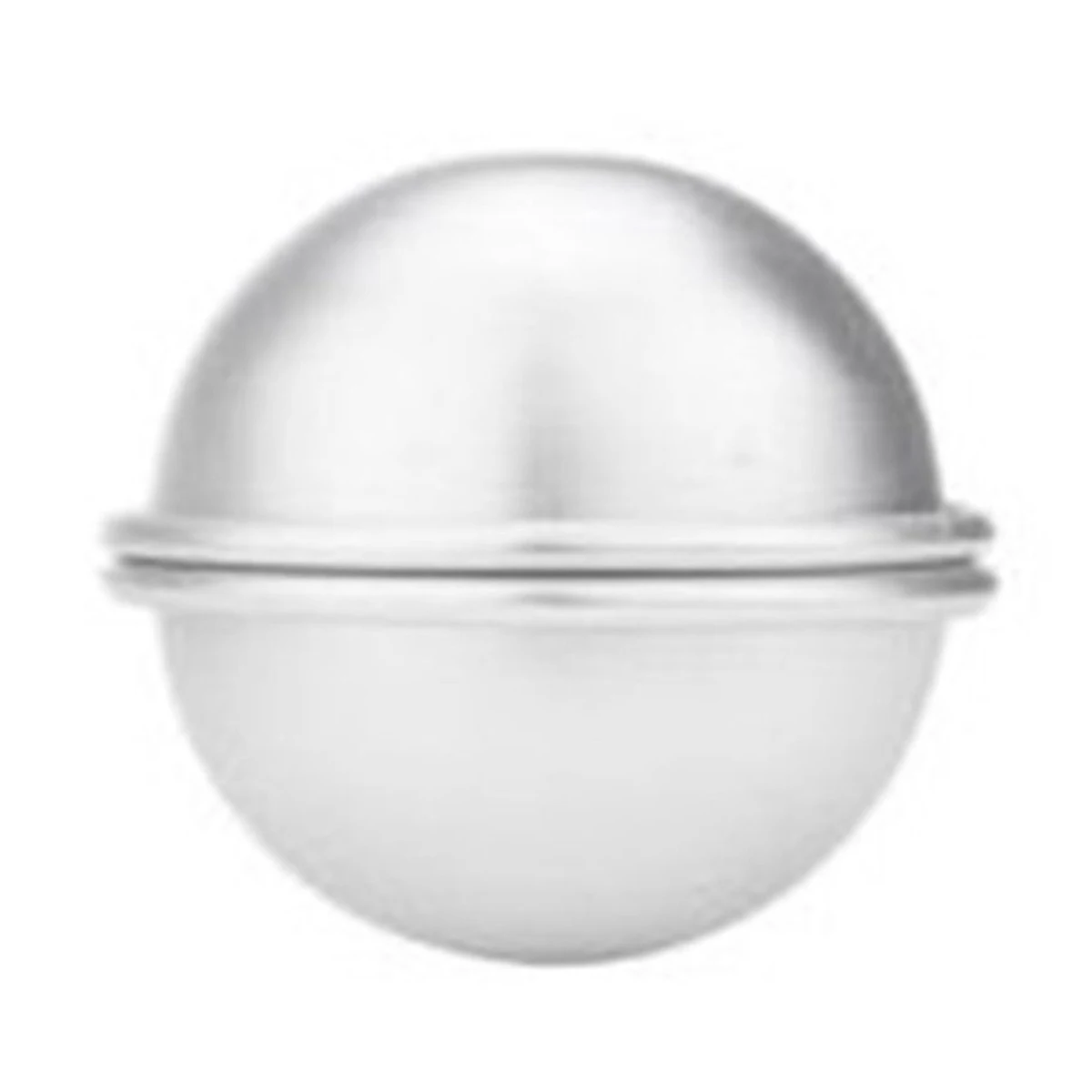 JX-LCLYL 16pcs New Metal Aluminum Bath Bomb Moulds DIY Cake Ball Molds Homemade Crafting