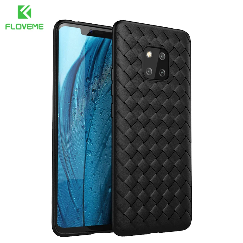 Мягкий чехол с сеткой FLOVEME для Huawei Mate 20 Pro Роскошный телефона P20 ультра тонкая