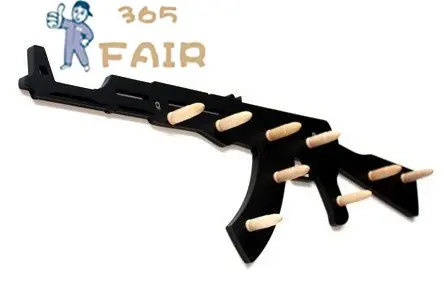 Cool Hooks coat hook wall hook clothes hook ak47 with bullets for geek cool Cool Hooks coat hook wall hook clothes hook ak47 with bullets for geek cool