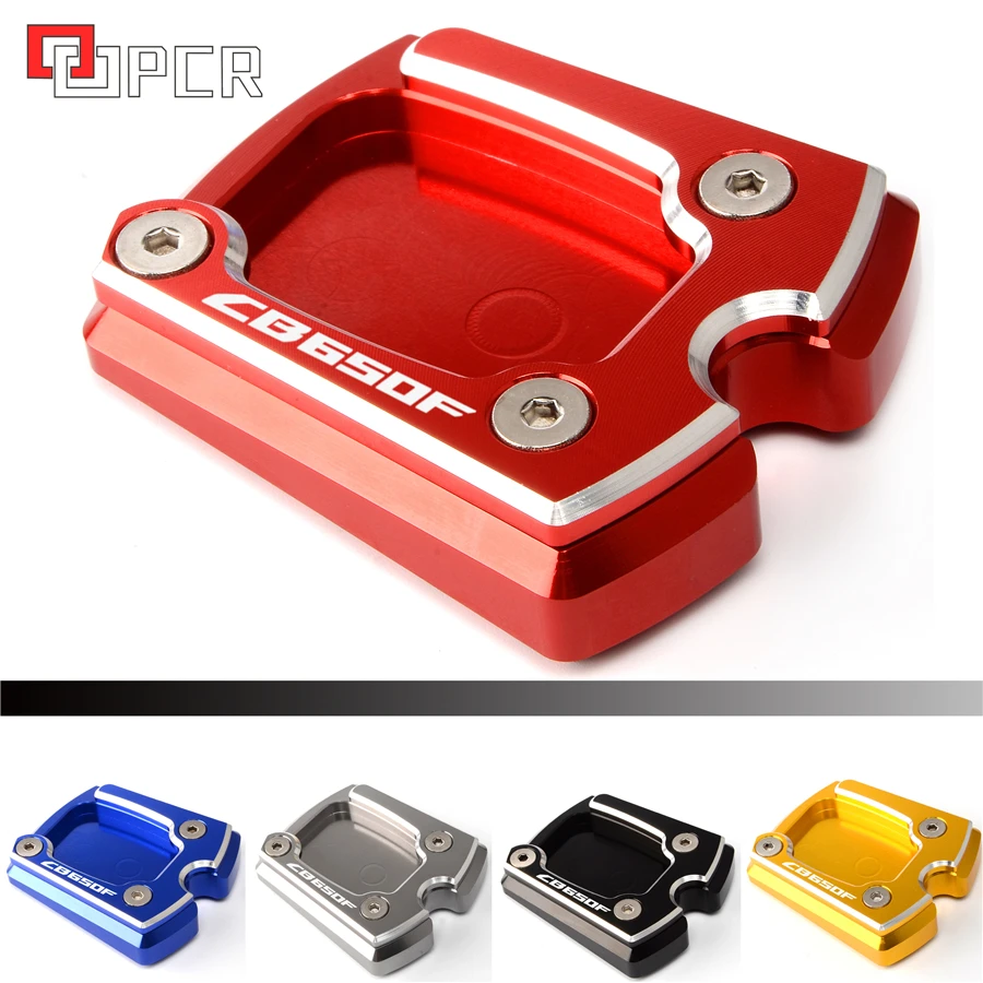 

Motorcycle CNC Side Stand Enlarger Plate kickstand extension pad For Honda CB650F 2015 2016 2017 2018 cb 650F
