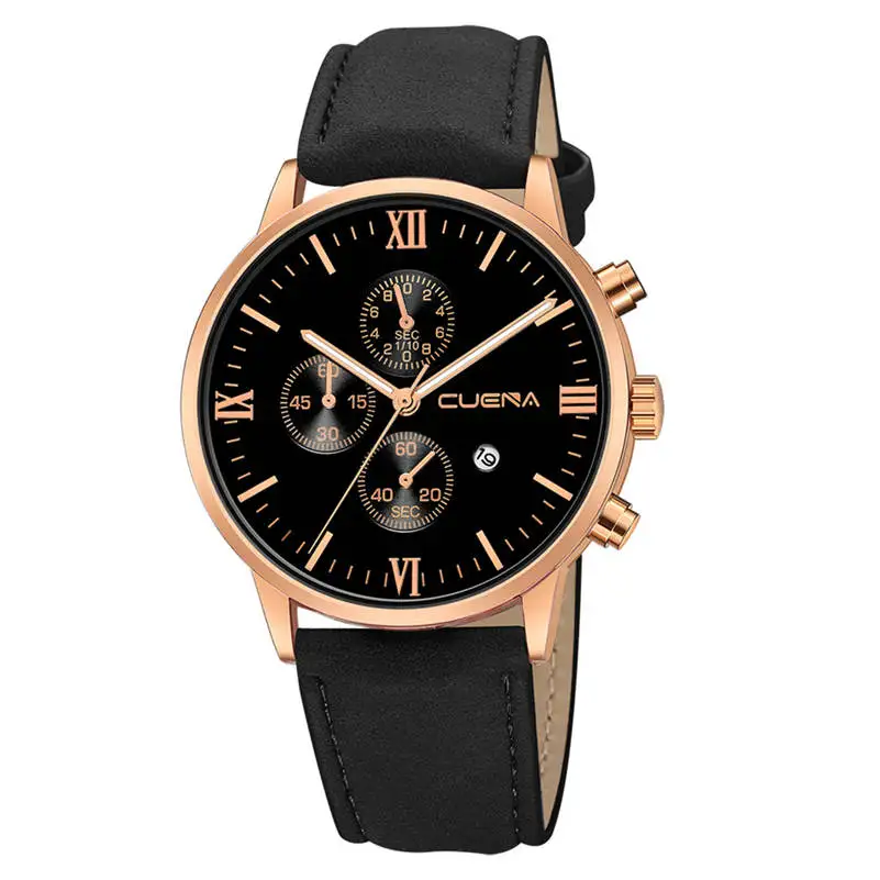 

CUENA Watch Top Brand Man Watches with Chronograph Sports Clock Man Watches Military Luxury Men's Watches Relojes Hombre CC4