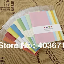 Новые 5 шт./компл. конфеты цветные Канцтовары конверт набор(случайным образом)/модный стиль/