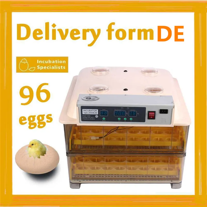 (Ship from DE ) Hot sale model JN96 chicken egg incubation