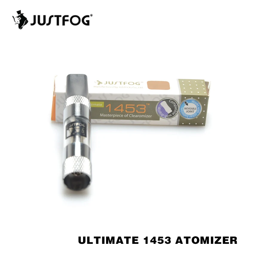Оригинальный Justfog Ultimate 1453 Clearomizer 1 6 мл ёмкость 14 мм диаметр распыливатель ego 10