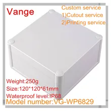 1 шт./лот форм коробка водонепроницаемый IP68 ABS пластик распределительная коробка случае 120*120*61 мм для профессионального электрическое устройство