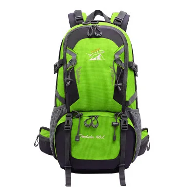 Внутренняя рама водонепроницаемый нейлон несколько цветов большой емкости альпинизма мужской рюкзак мужская дорожная сумка - Цвет: Зеленый