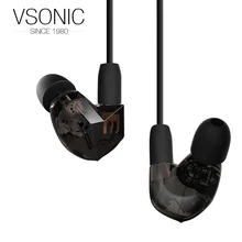 VSONIC NUEVA VSD5S Auriculares de Aislamiento de Ruido de ALTA FIDELIDAD de Calidad Profesional IEMs Inner la Oreja los Auriculares VSD5 S