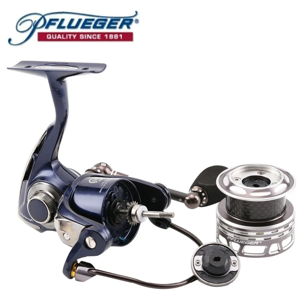Оригинальная Рыболовная катушка Pflueger PATRIARCH 9525 9530 9535 спиннинговая 9 + 1BB 5 2: 1 для