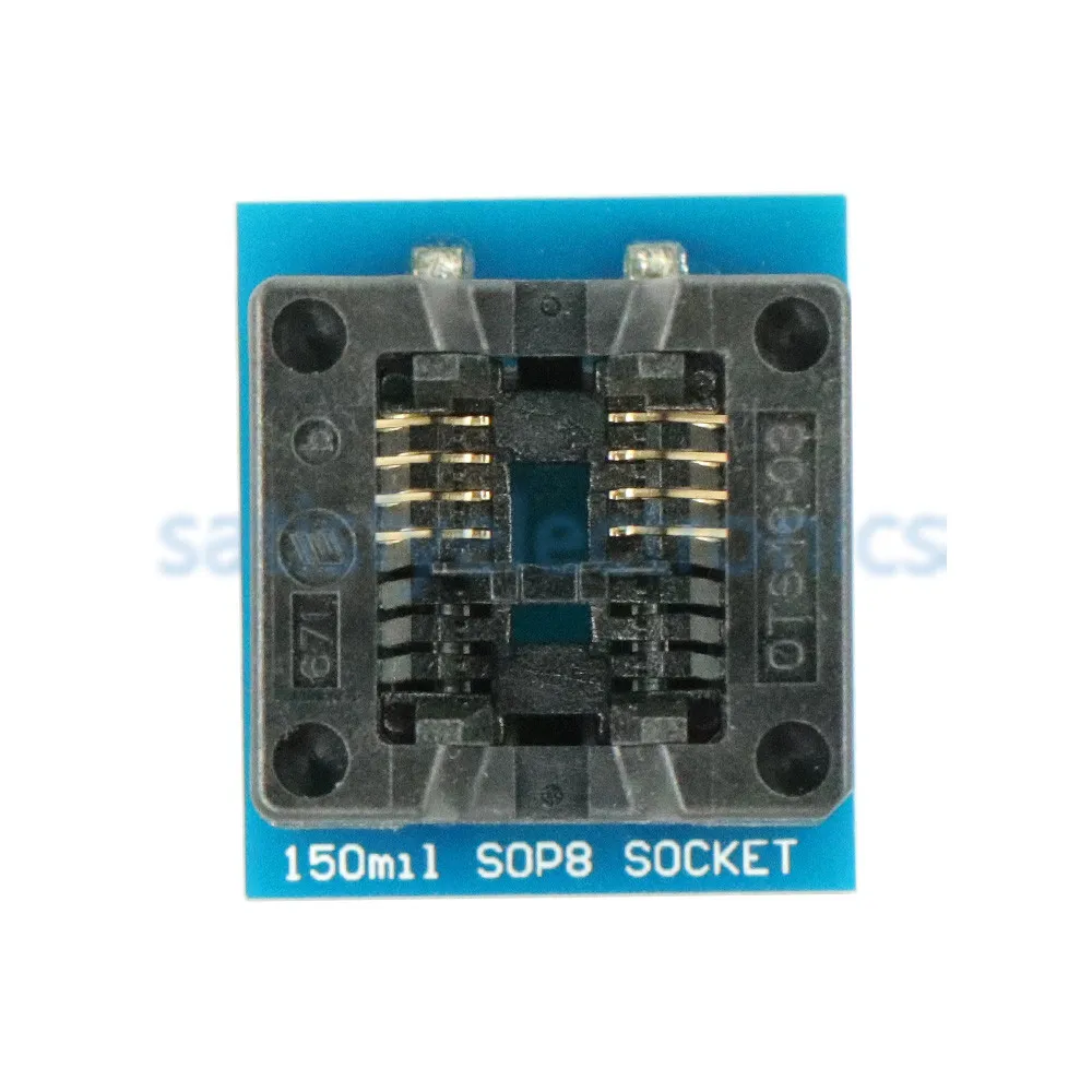 SOIC8 SOP8 К DIP8 адаптер программатора EZ гнездо конвертер Diy Kit электронный модуль платы блока программного управления 150mil