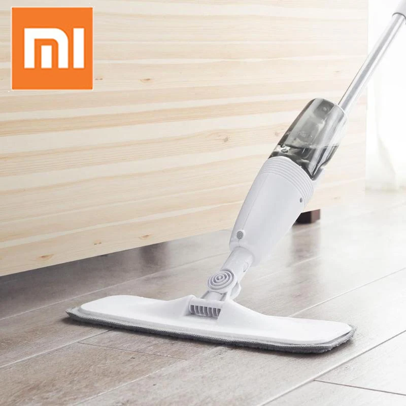 Xiaomi Mijia Deerma Water Spray Mop Handheld Water Spray Swiper Mop Carbon Fiber Cloth 360 Rotation Home Cleaning Dust Cleaner Xiaomi Mijia Deerma Water Spray Mop Handheld Water Spray Swiper Mop Carbon Fiber Cloth 360 Rotation Home Cleaning Dust Cleaner