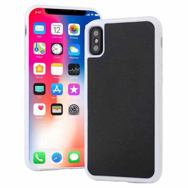 1000PCS Anti Gravity Phone Case For iPhone XR X XS Max 8 7 Plus 6 6S SE 5 5S Back Magical Nano Suction Cover Adsorbed | Мобильные