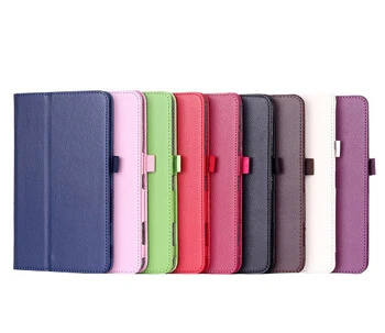 

For Samsung Galaxy Tab 4 7.0 T230 T231 7" Folio Soft PU Leather Case Cover Stand Protective Holder 7 inch Tablet PC