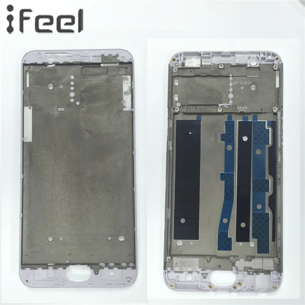 Ifeel для OPPO A59 Новый ЖК-дисплей спереди держатель Ближний Рамки-замена крышки Узлы
