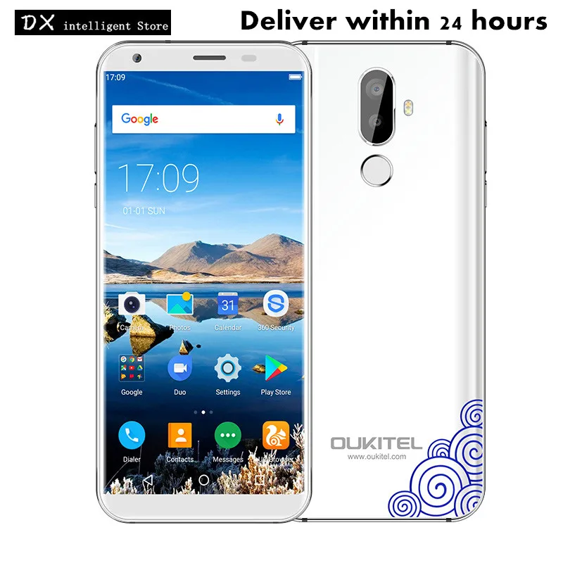 OUKITEL K5 2 GB 16 мобильный телефон 5 7 дюйма HD MTK6737T 4 ядра 8MP двойной камеры Android 0 4000 mAh OTG