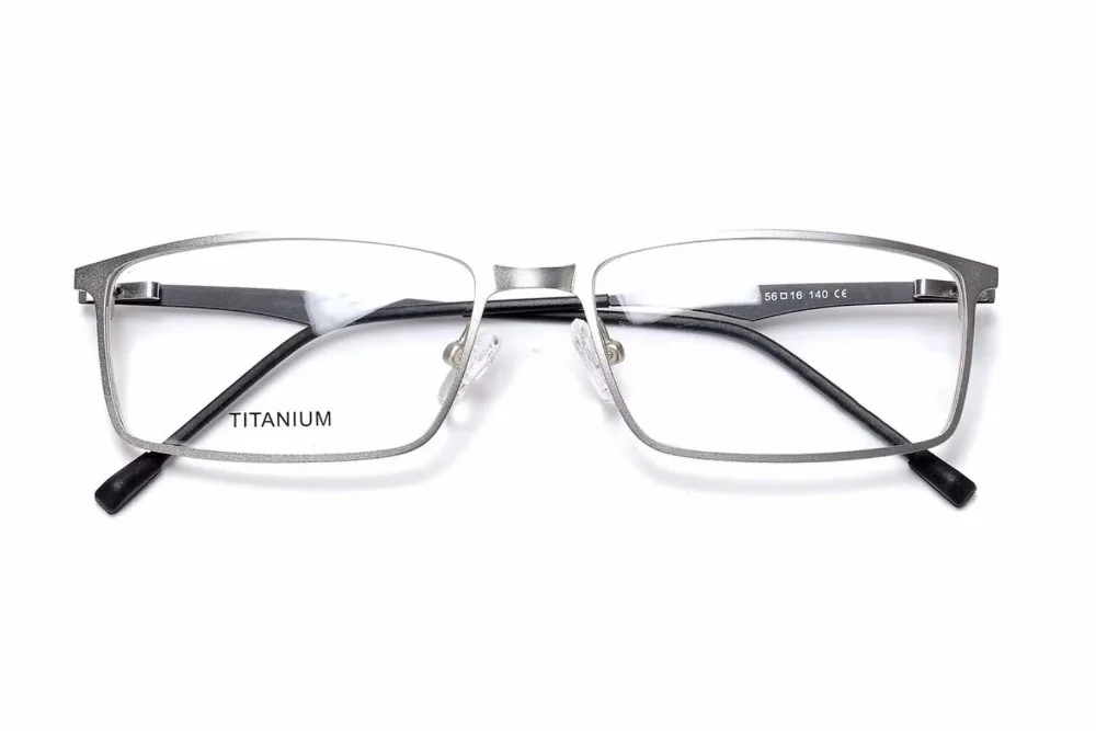 Alloy Glasses Frame Men Ultralight Half rim Myopia Prescription Eyeglasses Male Metal Full Optical Frame Screwless Eyewear P8822 Alloy Glasses Frame Men Ultralight Half rim Myopia Prescription Eyeglasses Male Metal Full Optical Frame Screwless Eyewear P8822