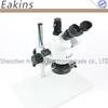 7X-45X Continuous Zoom Simul-focal Trinocular Stereo Microscope A1 Arm Head Ring Holder 56 Led Ring Light For Phone Board Repair ► Photo 2/4