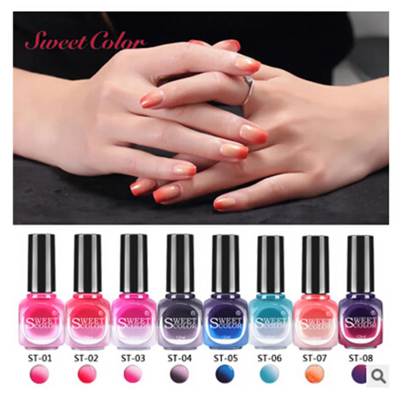 Eco friendly Temperature Changing nail polish Color Nice Nail Polish
