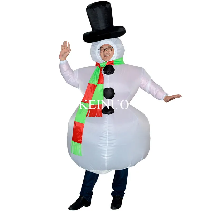 HOT Adult Halloween Costumes Inflatable Unicorn Costumes Ride on Sky Horse Air Blowing Up Clothes Funny Costumes (2)
