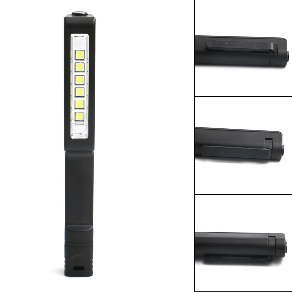 ultraviolet torch 6*SMD LED Flashlight Multi-function Penlight Led Torch Lamp Handle Flashlight Work Hand Flash Light Built-in Magnet high powered flashlights