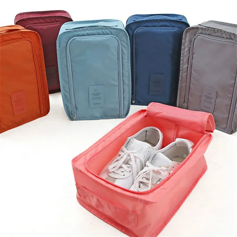 

SUEF 1PCS Convenient Travel Storage Bag Nylon Portable Organizer Bags Shoe Sorting @5