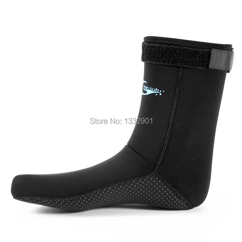 3mm Neoprene Boots Wetsuit Socks Warm Shoes Adults Sailing Diving Surf