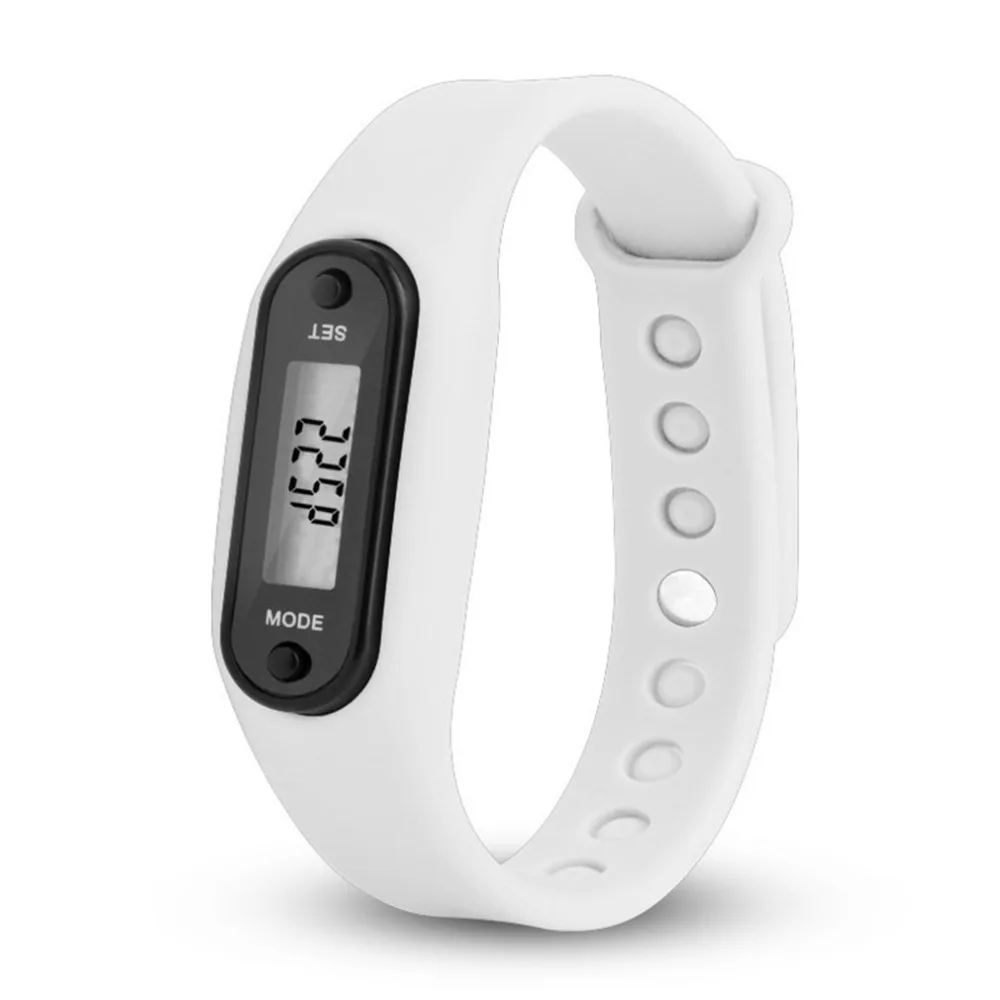 

Multifunction Sport Bracelet Pedometer Activity Tracker LCD Electronic Watch Silicone Wristband Health Watch