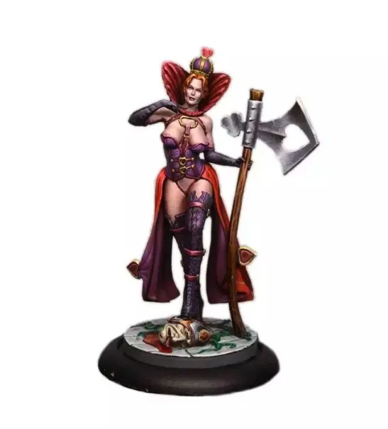 

1/32 Scale 54MM Sexy Queen Unpainted Miniatures Resin Model Kit Figure Free Shipping