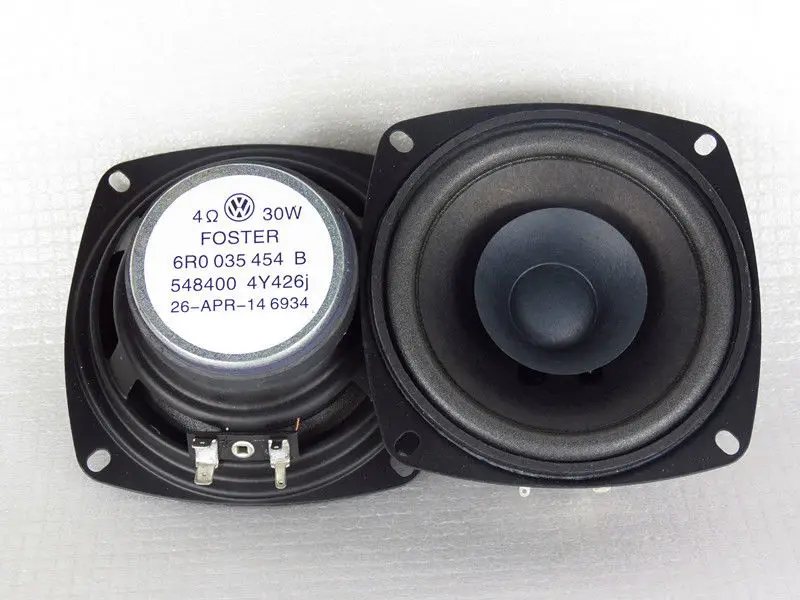 Original 1 pcs VW Speaker 4" inch 4Ohm 4 30W Full Range Speaker Stereo