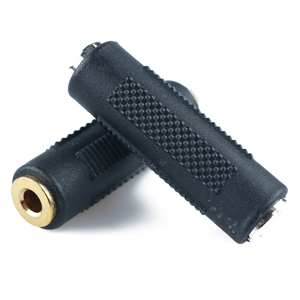 

1PC New Durable Fashion Stereo 3.5 mm Female to 3.5mm Female Jack Stereo Coupler Plug Adapter Connector