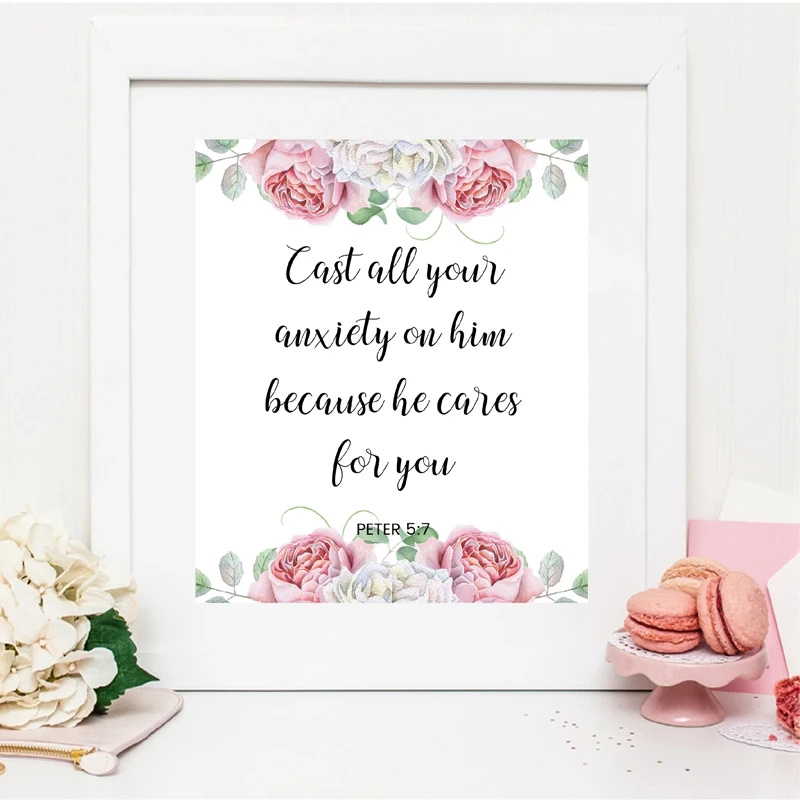 Verses New Canvas Painting Home Wall Decor
