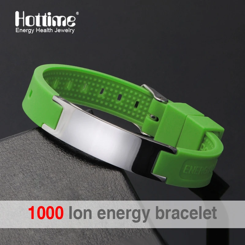 Черный силиконовый биоэнергетический браслет для мужчин|bracelet|bracelet penbracelet collection |
