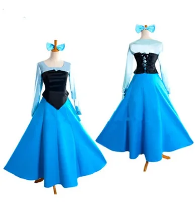 

Deluxe Adult Cinderella Costume Women Fancy Dress Ball Gown Halloween Princess Costume Role Play Carnival Sexy Party