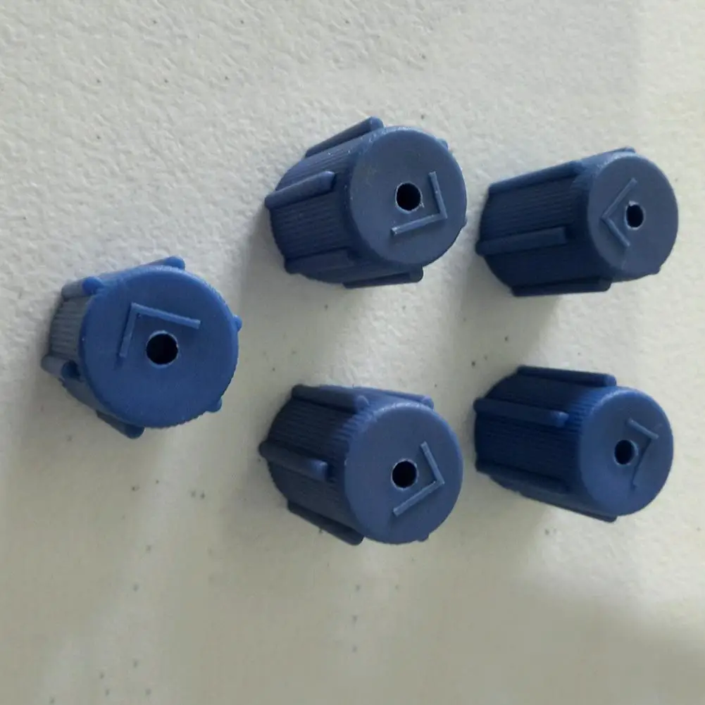 

5Pcs Car Auto AC Charging Port Service Low Side Air Conditioner Caps Accessory Air Conditioner Cap