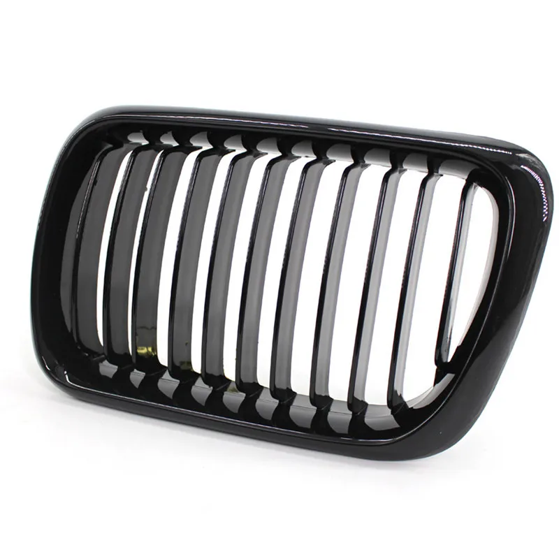 Grill for BMW E36 97-99 318i 320i 325i M3 Bright Black Mesh Grille