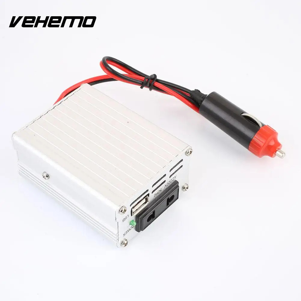Vehemo 50/60Hz работающего на постоянном токе 12 В до 110 V/220 V AC преобразователь