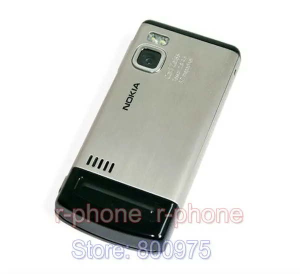 Nokia 6500 Slider Original s мобильный телефон Восстановленный разблокированный 3G смартфон