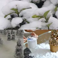 Мгновенный Рождественский искусственный снег рождественская подвеска Рождественская елка украшения порошок Рождественский Декор DIY
