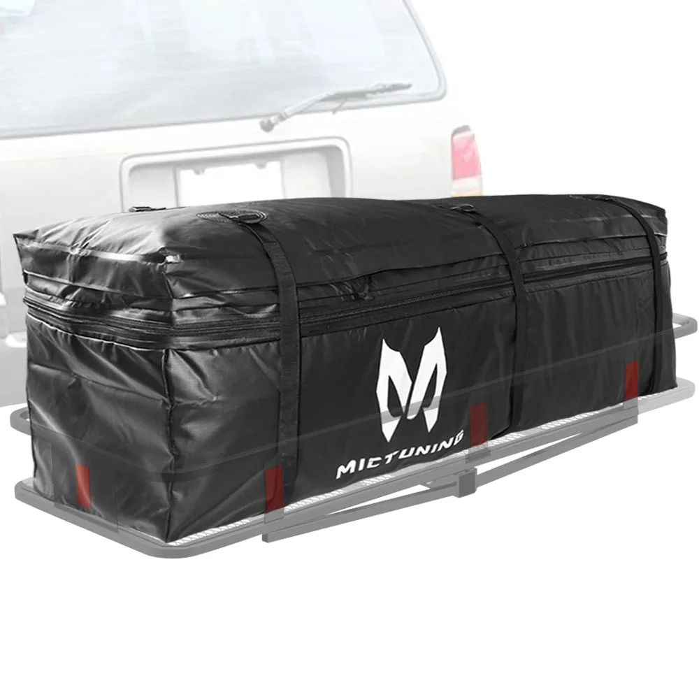 Us 71 52 20 Off New Rv Waterproof Cargo Bag Trailer Hitch Carrier Box For Vehicle Car Truck Suv Vans Roof Top Rear In Parts