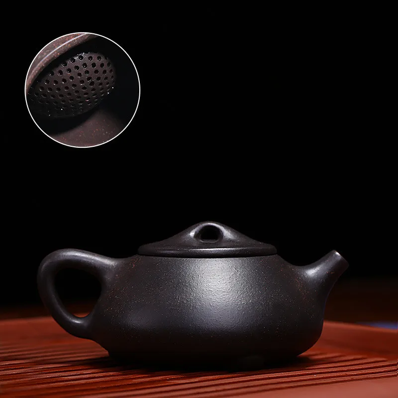 220 мл Исин Чайник Цзы-Ша китайский чайник кунг-фу Лотос ручной работы чайник shipiao с подарок набор в коробке Улун пуэр
