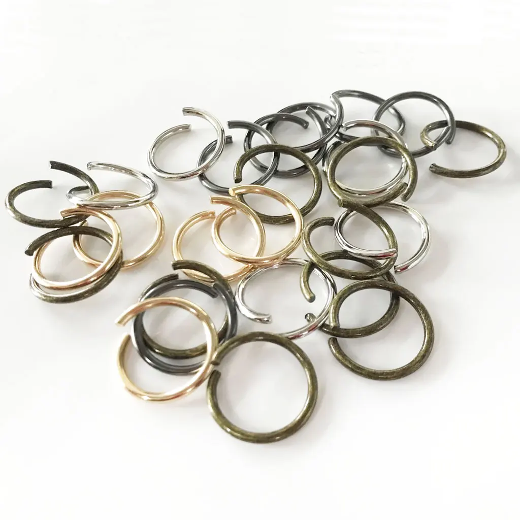 20pcs Metal Open Jump Rings Connectors DIY Beads For Jewelry Making 22mm