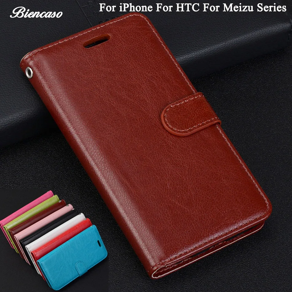 Goede Case Voor iPhone 7 6 Plus Lederen Portemonnee Flip Cover Meizu MX5 M575M M575U MX4 Pro 5 M X 4 M X 4G M2 Note Blue Charm Note2 1 + X B82