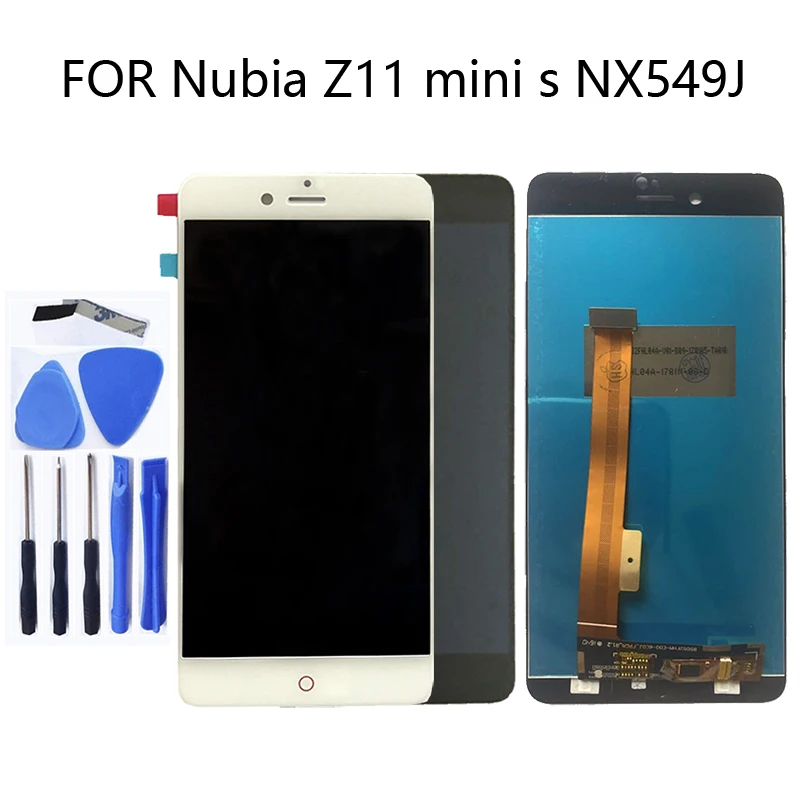 5 2-дюймовый для zte Нубия Z11 мини S NX549J ЖК-дисплей монитор и сенсорный экран