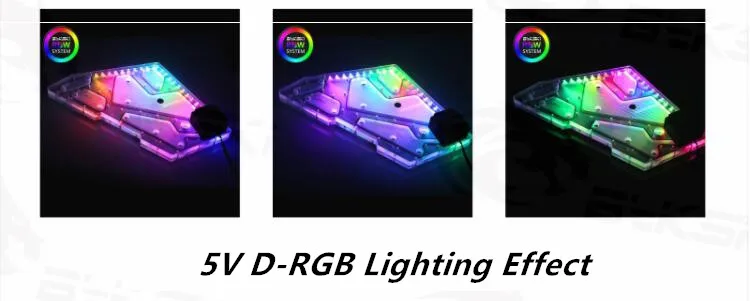 Bykski водная доска резервуар для COUGAR Conqueror чехол для компьютера 5 в D-RGB водяная пластина программа RGV-CG-ZFZ-V2